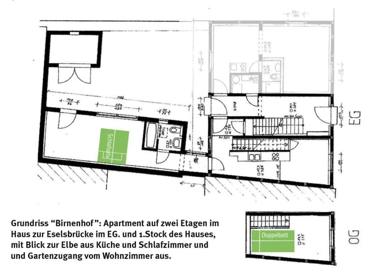 Haus Zur Eselsbruecke Lägenhet Tangermünde Exteriör bild