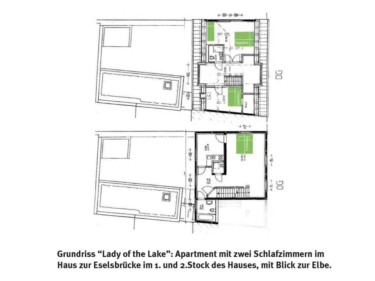 Haus Zur Eselsbruecke Lägenhet Tangermünde Exteriör bild