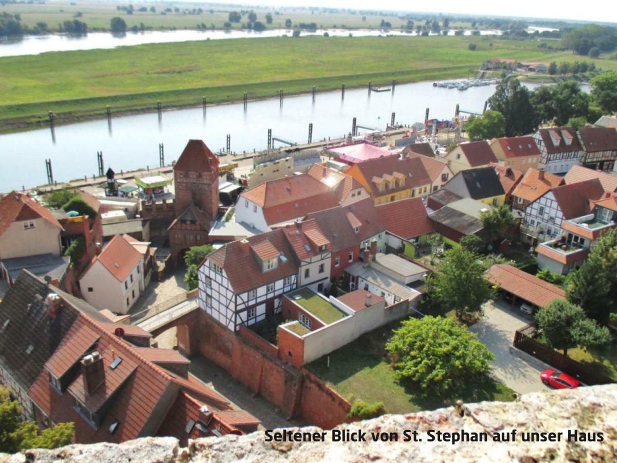 Haus Zur Eselsbruecke Lägenhet Tangermünde Exteriör bild