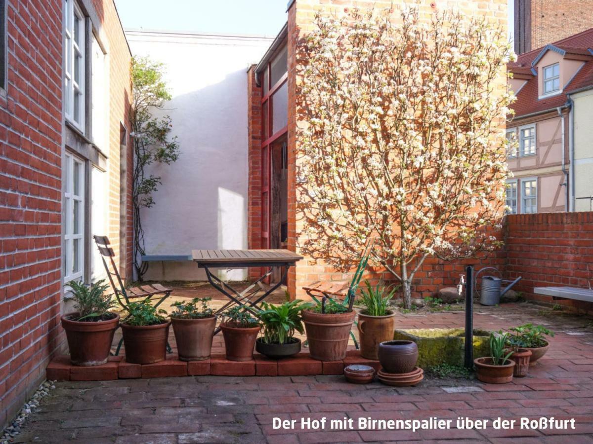Haus Zur Eselsbruecke Lägenhet Tangermünde Exteriör bild